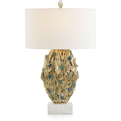Embellished Fronds Table Lamp Portable Light