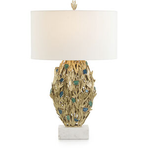 Embellished Fronds Table Lamp Portable Light