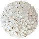Wall Art White Button Flower, II