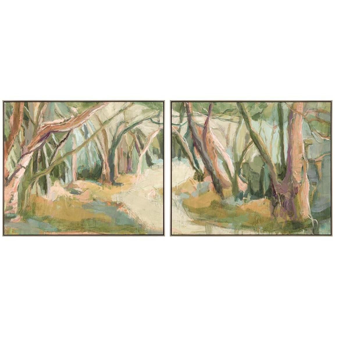 Shelley Bolton's Interposed 49.12 X 41.12 inch Giclee in No. 1-2, Large, Set of 2