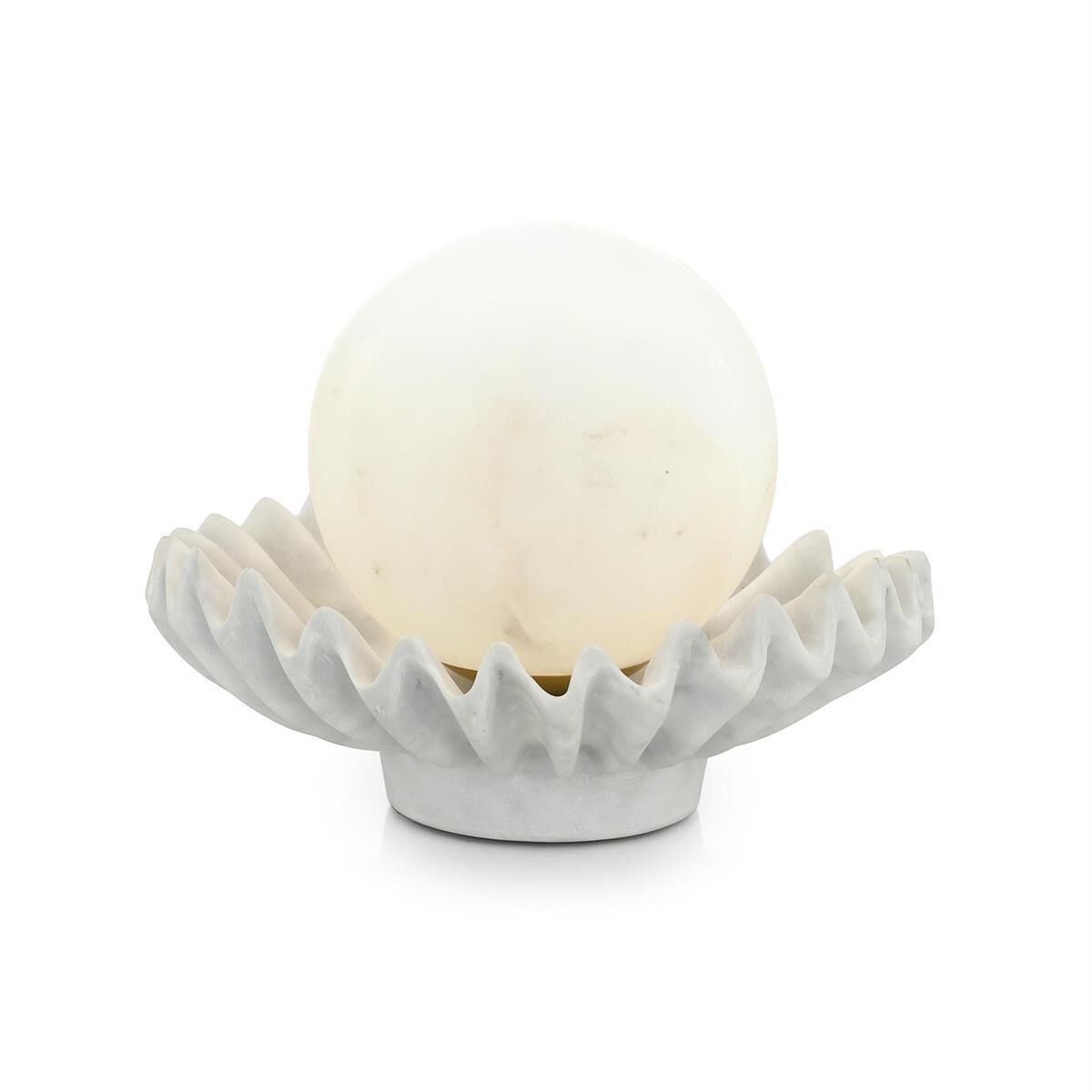 Alabaster Pearl 7 inch Accent Lamp Portable Light