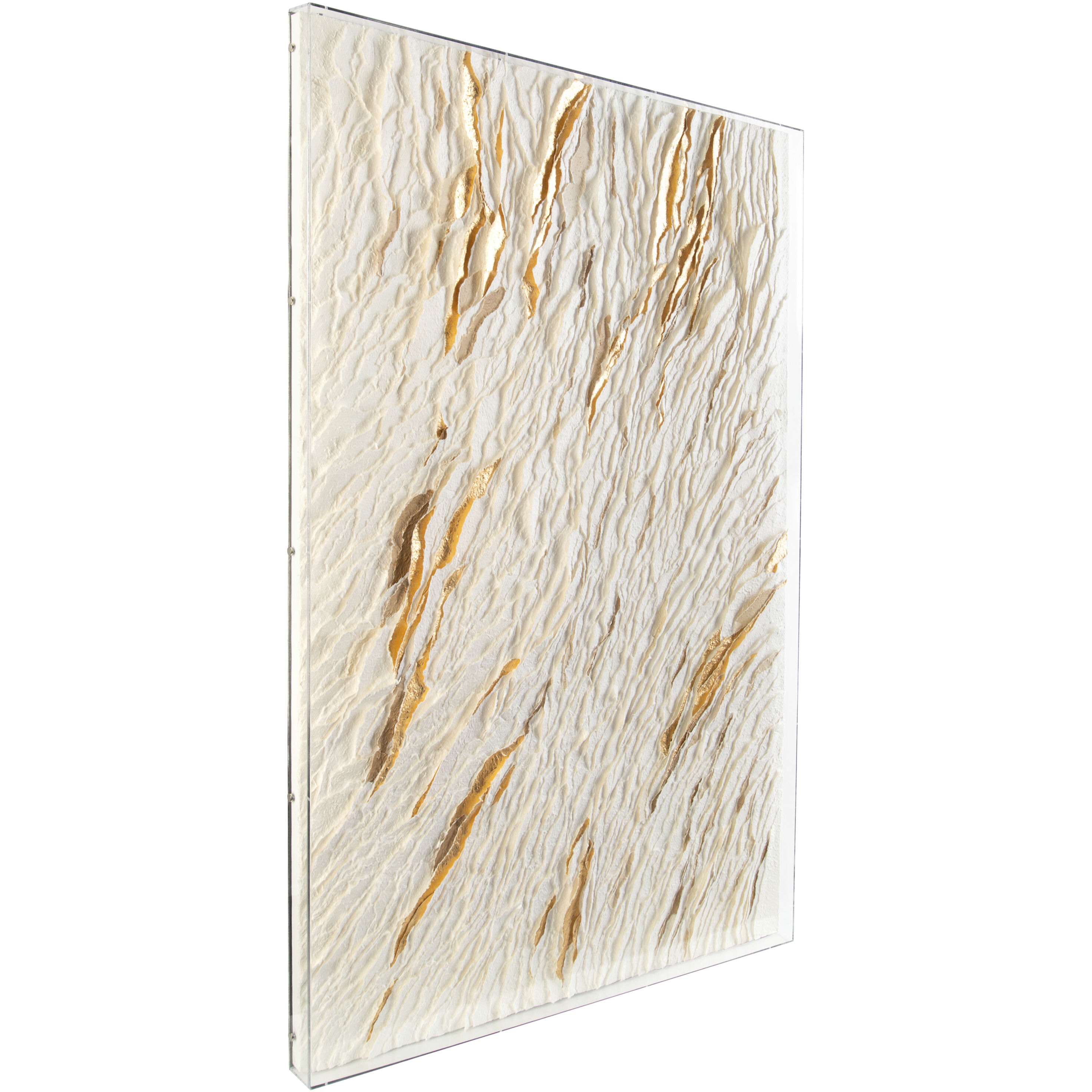 Tony Fey's Gilded Winds 59 X 40 inch Abstract Art