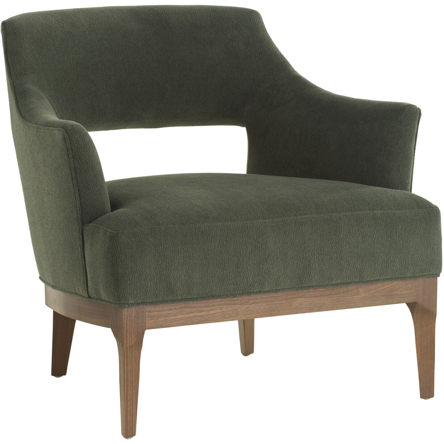 Laurette Pine and Dark Walnut Chair