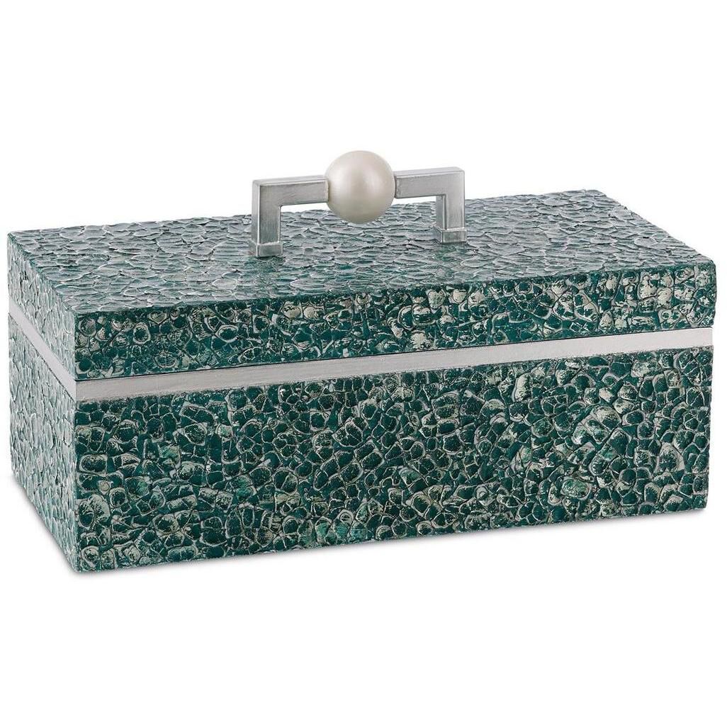 Orphic 13 X 6 inch Teal Box