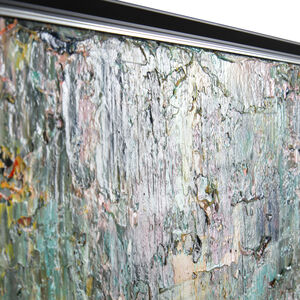 Liu Mengzhou's 49 X 49 inch Abstract Art