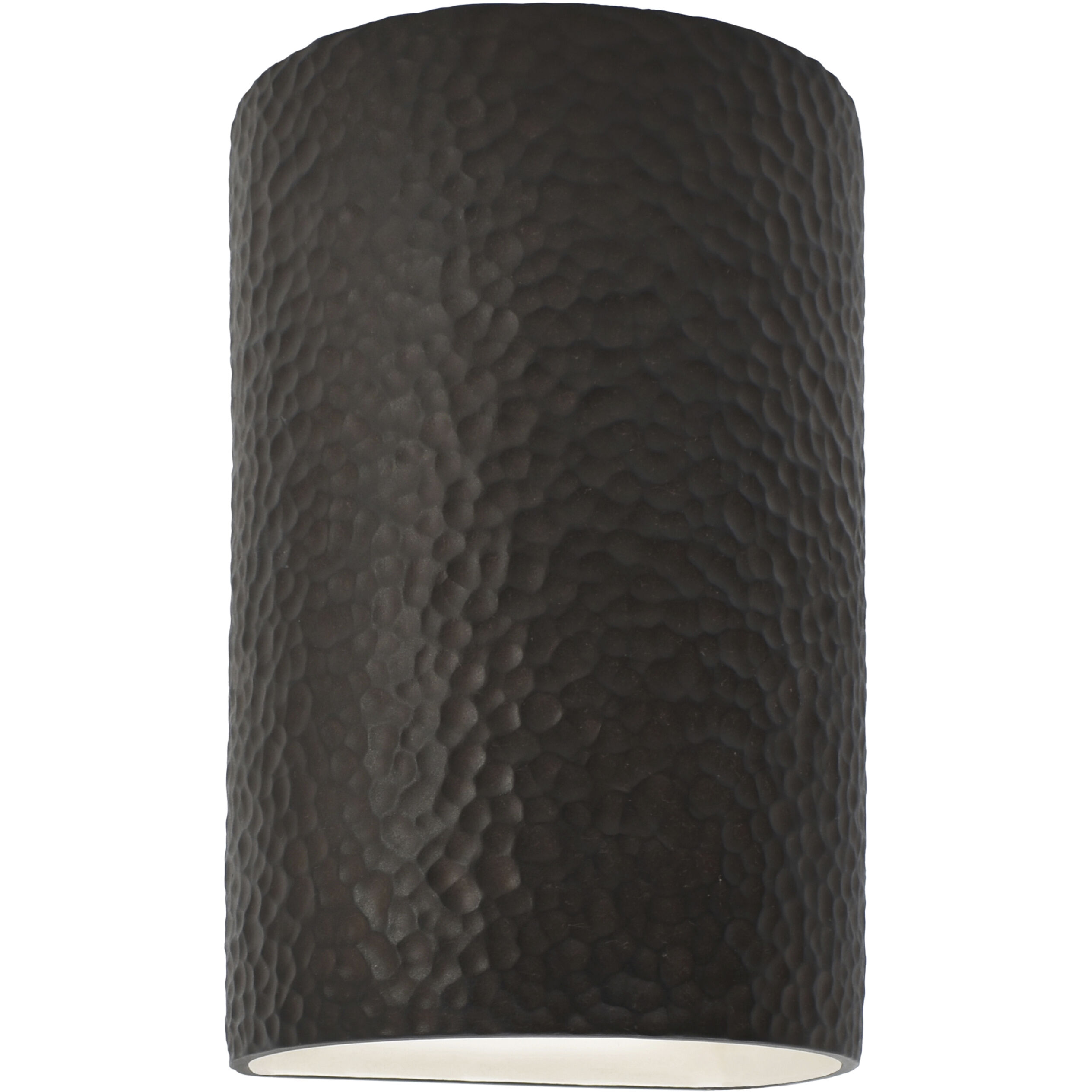 Ambiance Wall Sconce Wall Light in Hammered Iron, Incandescent, Small