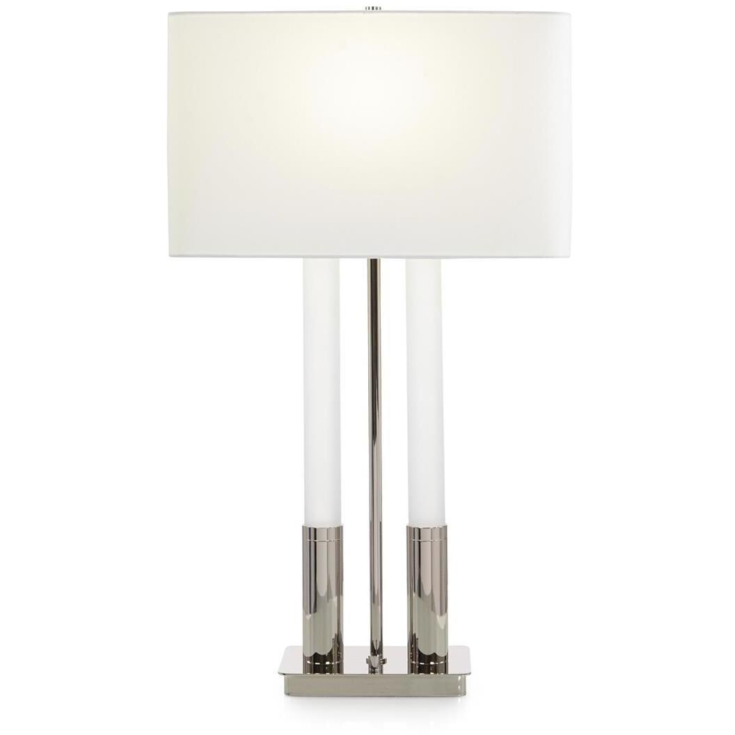 Gemini 32 inch 150.00 watt Polished Nickel Table Lamp Portable Light