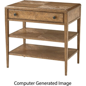 Nova 29 X 28 inch Dawn Nightstand, Two Tiers