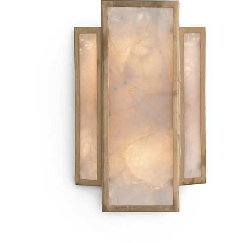 Leah 2 Light 4.5 inch Gold Leaf Wall Sconce Wall Light