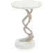 Windswept Silver Martini Table