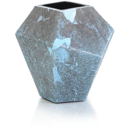 Facet II 9 X 8 inch Vase