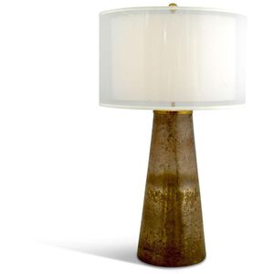 Carron 32.5 inch 150.00 watt Antique Brass Table Lamp Portable Light