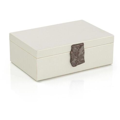 Opal Lynx 12 X 8 inch Vegan Leather Box, Small
