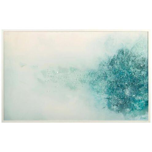 Mary Hong's Cerulean Vapor Wall Decor, 3D