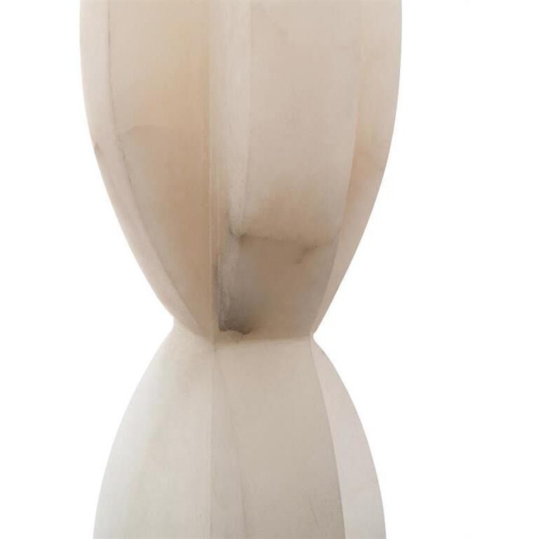 Crisscross Alabaster Floor Lamp Portable Light
