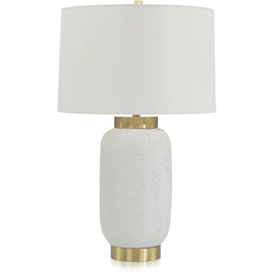 Blanc 28.5 inch 150.00 watt Glaze Table Lamp Portable Light