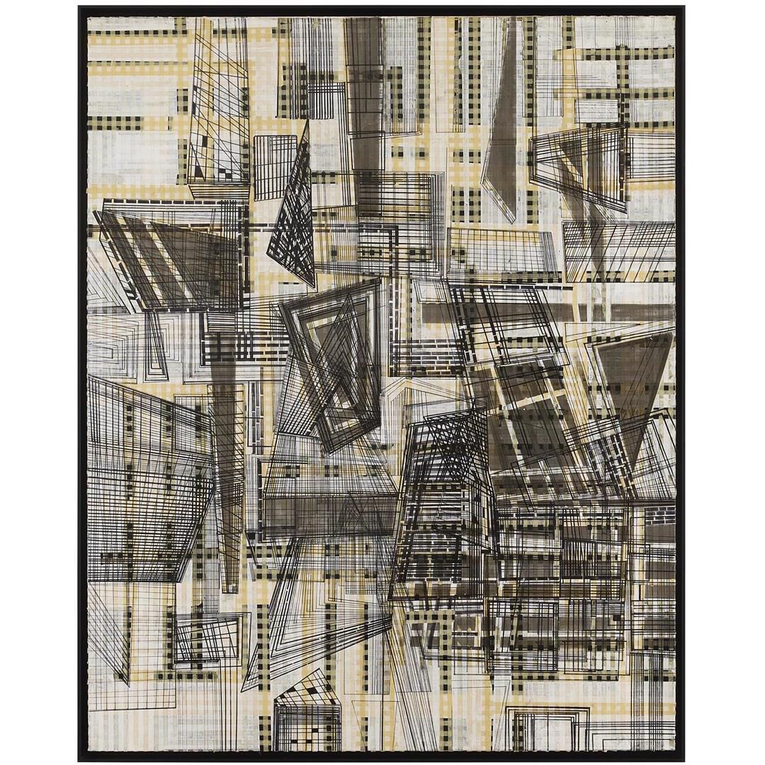 Teng Fei's Point of Arrival 61 X 40 inch Oils and Original Art, I