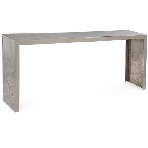 Serpent 78 X 14 inch Silver Console Table, Large