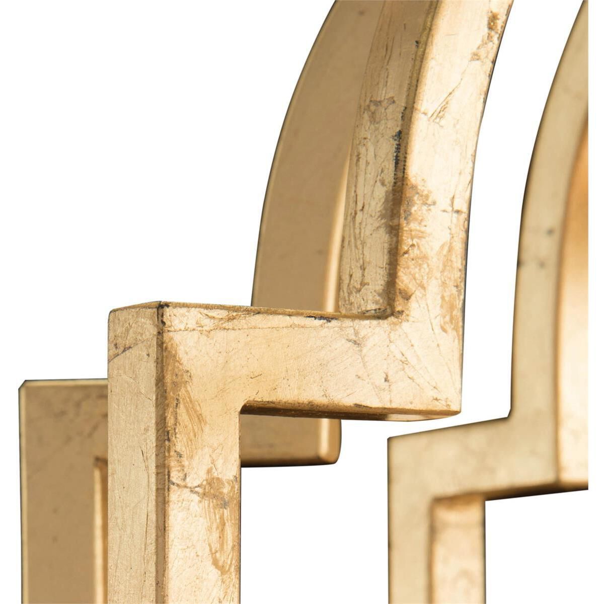 Leah 8 Light 37.5 inch Gold Leaf Chandelier Ceiling Light