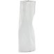 Creased Porcelain 20.5 X 7.5 inch Vase