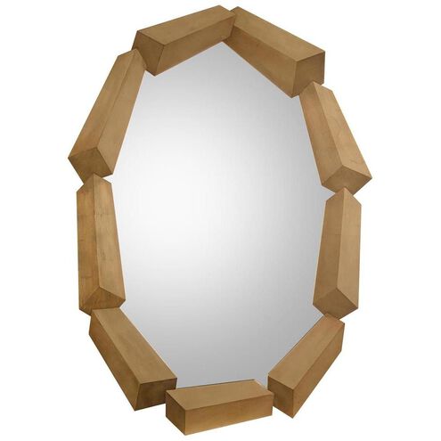 Trompe L'Oeil 60.25 X 42.25 inch Gold Mirror