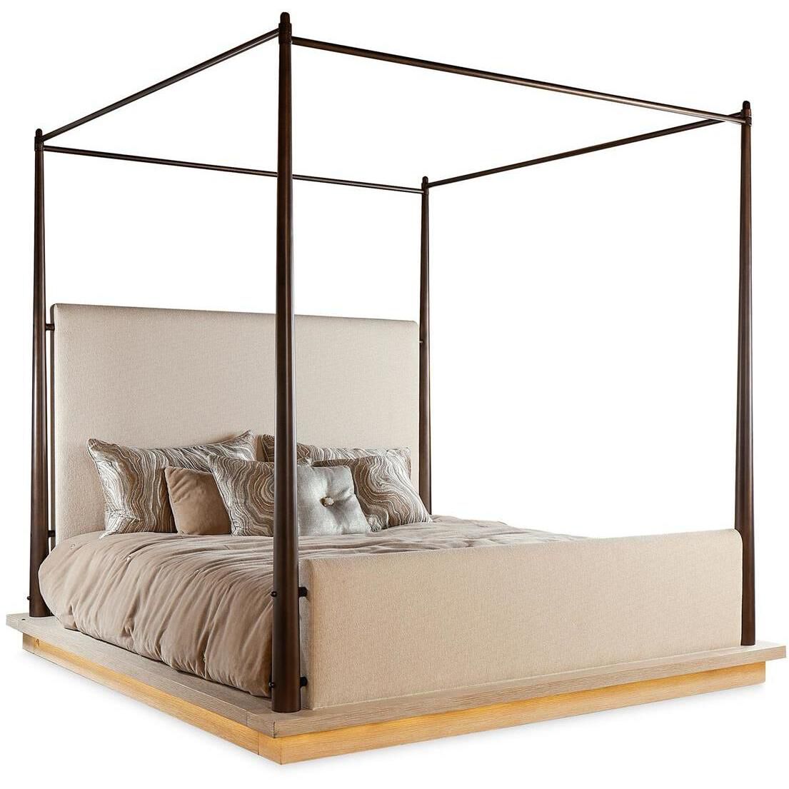 Gideon Lighted King Bed