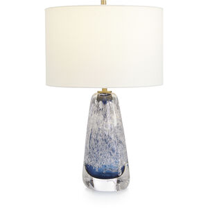 Leah Sapphire Blue Table Lamp Portable Light