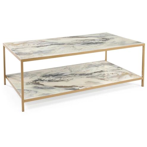 Brendan Parker's Uncoil 54 X 26 inch Cocktail Table