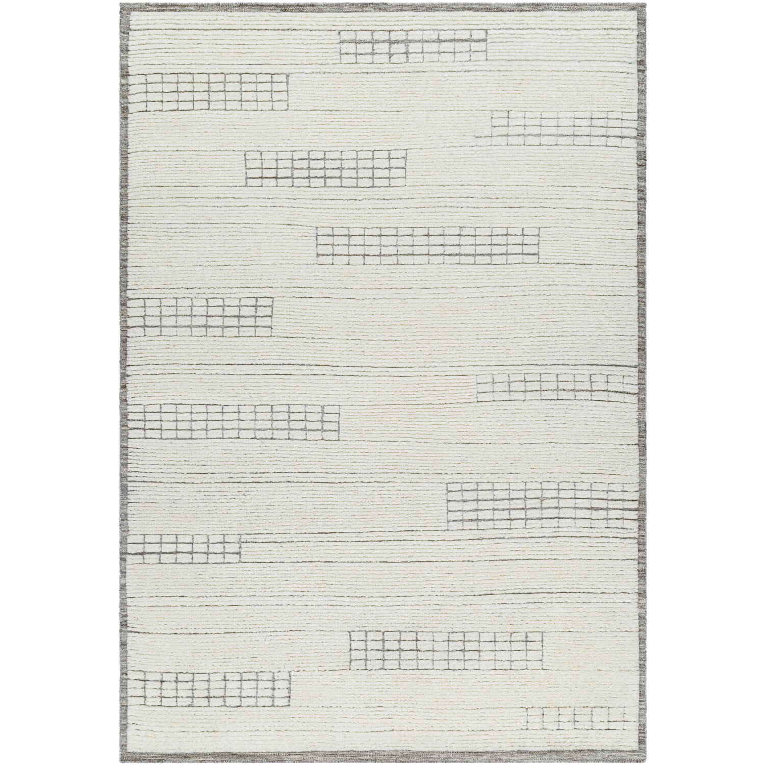Davey 144 X 108 inch Light Beige Handmade Rug in 9 x 12