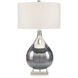 Smoky Smokey Blue Table Lamp Portable Light