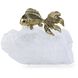 Fantail Goldfish 7.25 X 6.5 inch Sculpture, on Selenite, III