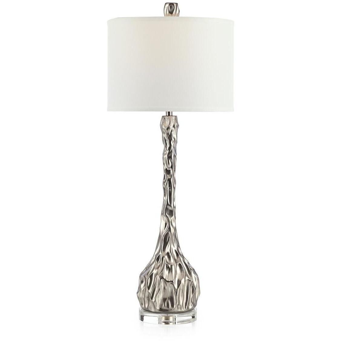 Ascent 35.5 inch Silver Buffet Lamp Portable Light