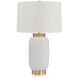 Blanc 28.5 inch 150.00 watt Glaze Table Lamp Portable Light
