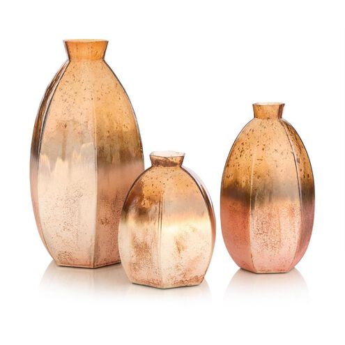 Cinnabar 15.5 X 8 inch Vases, Set of 3