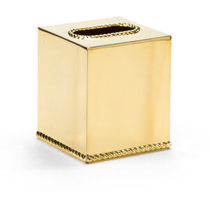 Wildwood 5 inch Polished Decorative Tissue Box