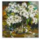 Gu Feng's Elegant 57 X 57 inch Oils and Original Art