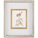 Botanicals III Golden Wall Decor, Giclees