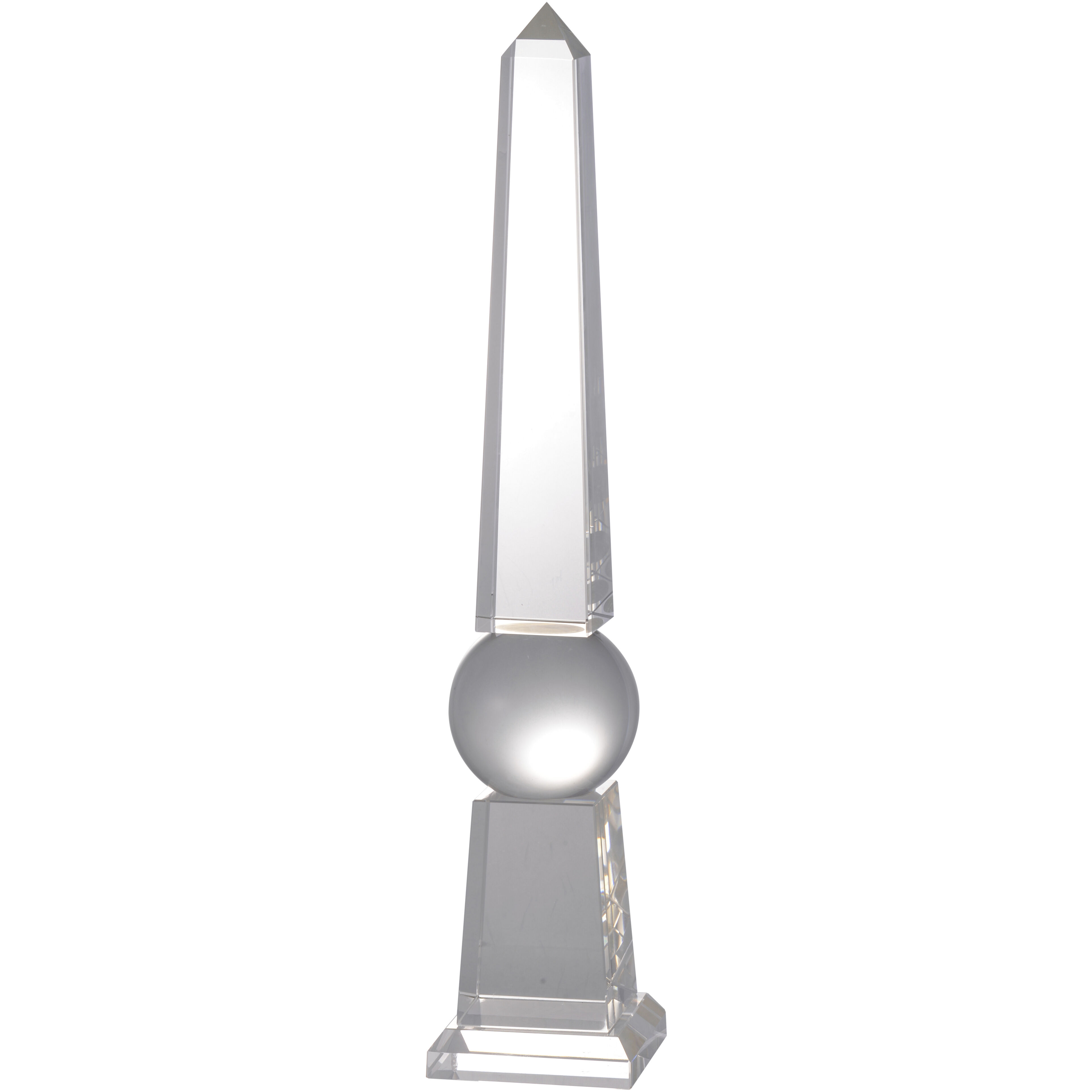 Obelisk Clear Décor