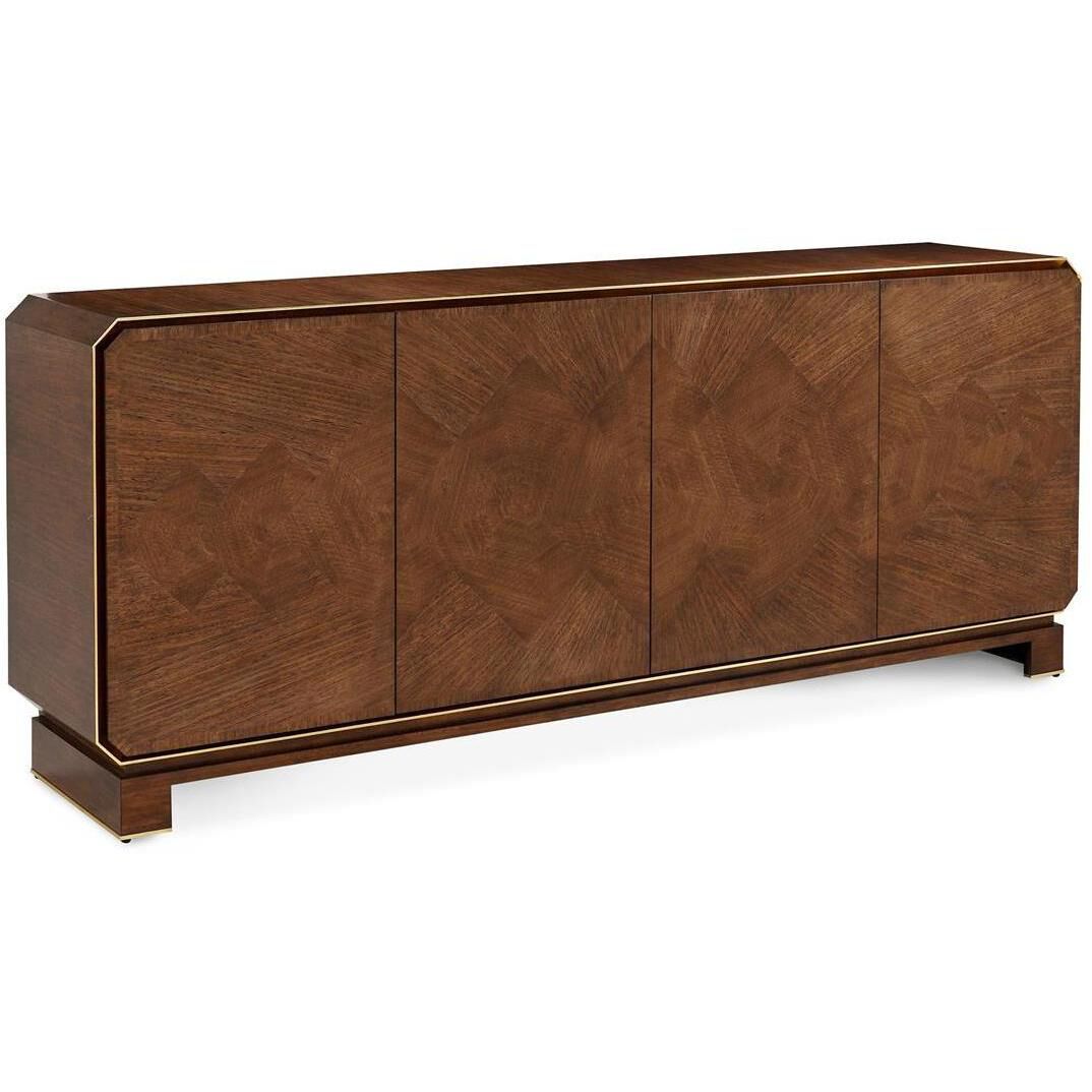 Rowan 90 X 20 inch Credenza, Four-Door