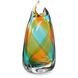 Handblown 14 X 4 inch Vase 