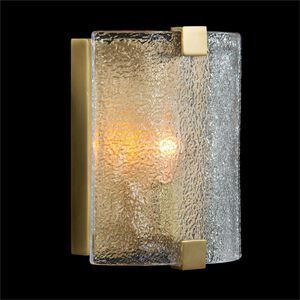 Claritas 1 Light 6.25 inch Polished Brass Wall Sconce Wall Light
