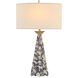 Stone Obelisk 33.5 inch White Table Lamp Portable Light