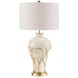 Leah White Table Lamp Portable Light