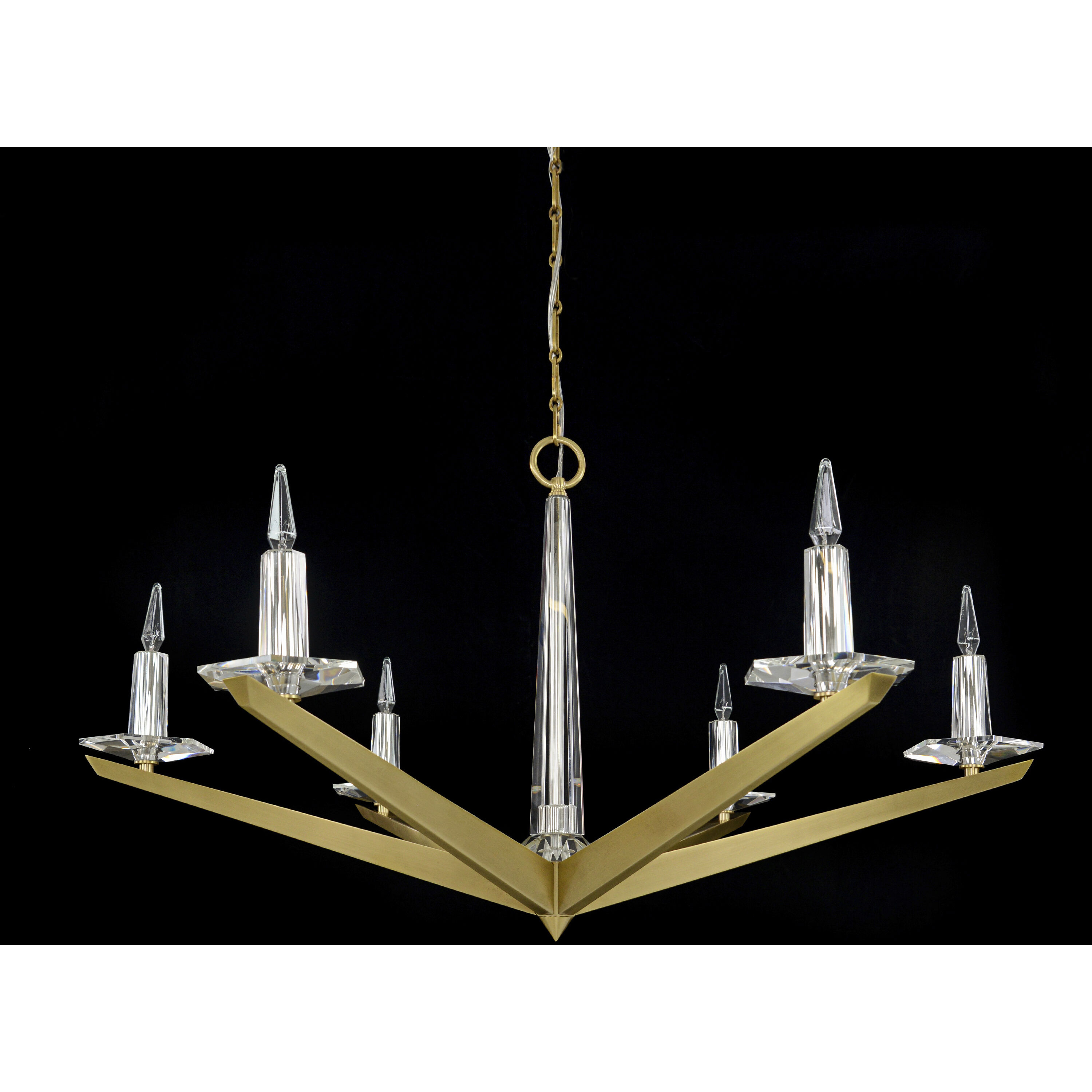 Antares 6 Light Chandelier Ceiling Light, Large