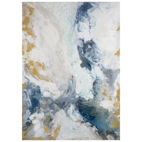 Mary Hong's Blue Gale Wall Decor, 3D