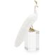 White Peacock 16.25 X 8.25 inch Sculptures