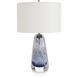 Leah Sapphire Blue Table Lamp Portable Light