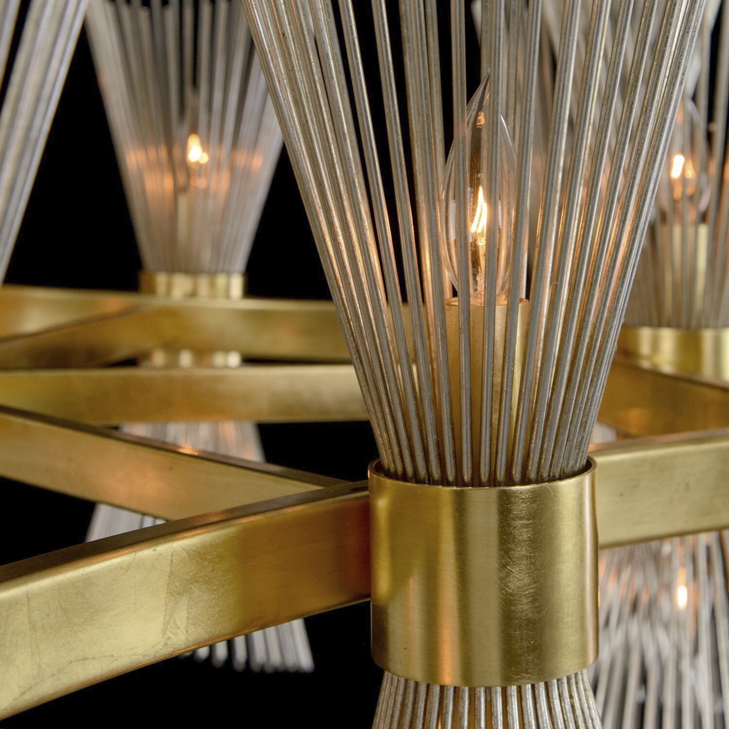 Bonheur 24 Light Chandelier Ceiling Light