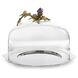Amethyst Sprig 13 X 9.5 inch Decorative Cloche, Large