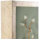 Crystal Arbor I Antiqued Silver Leaf Accent Wall Decor